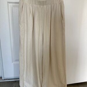 Ozma silk noil pants